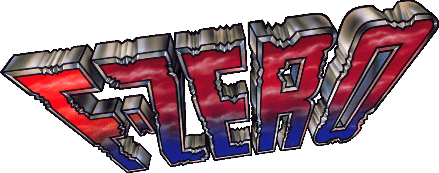 F-Zero logo for Super Nintendo